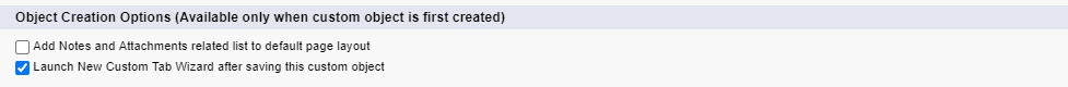 Salesforce CPQ Object Creation Options